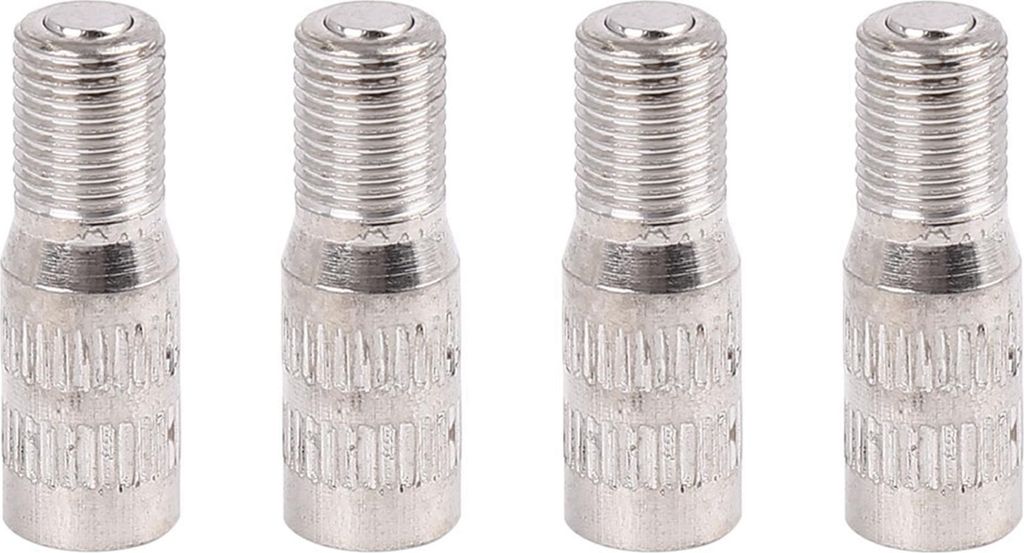 4 Stücke 27mm Chrom Reifen Rad Ventilschaftkappen Verlängerungsverlängerung für Auto LKW