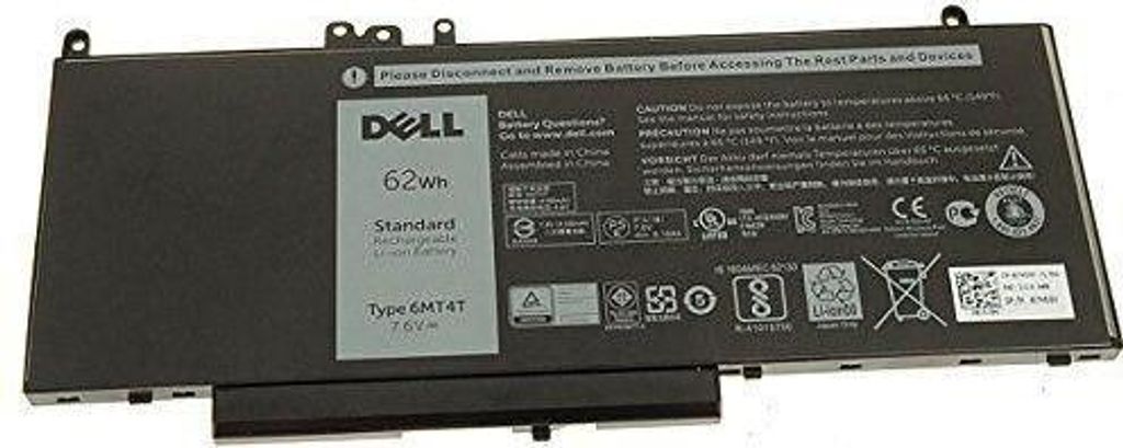 Oryginalna Bateria DELL 62Wh 7.6V 6MT4T