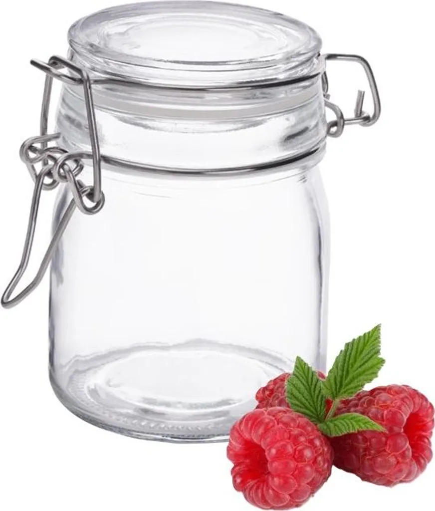 Vasetto Vetro EDO 180ml con Clip Weck | Design Ermetico per Dessert