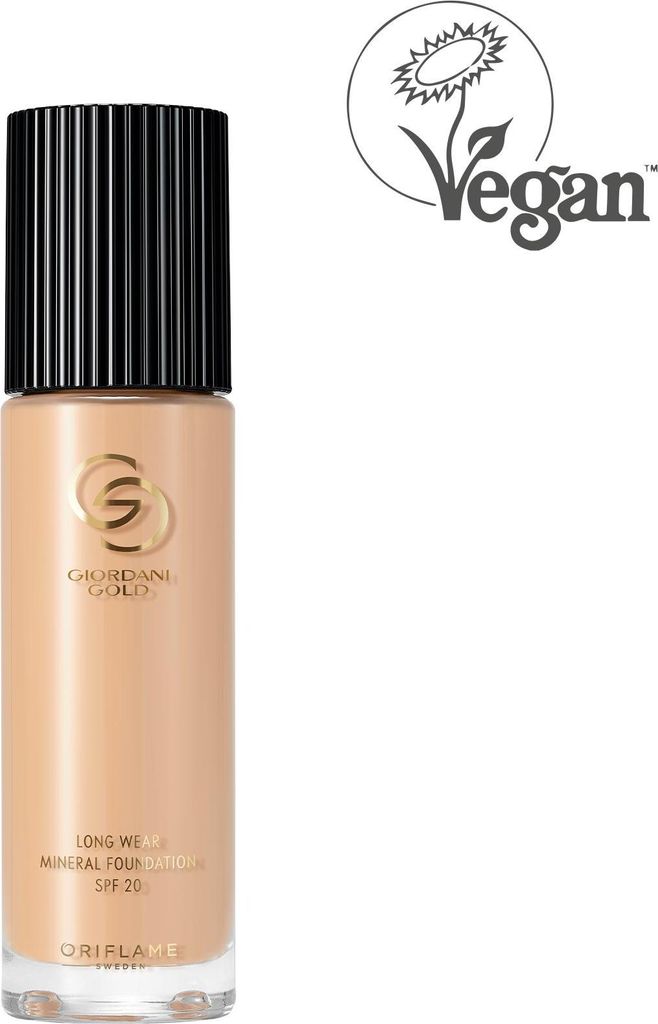 Oriflame Giordani Gold Langanhaltende Mineral Foundation LSF 20 - Hellbeige Neutral 30 ml
