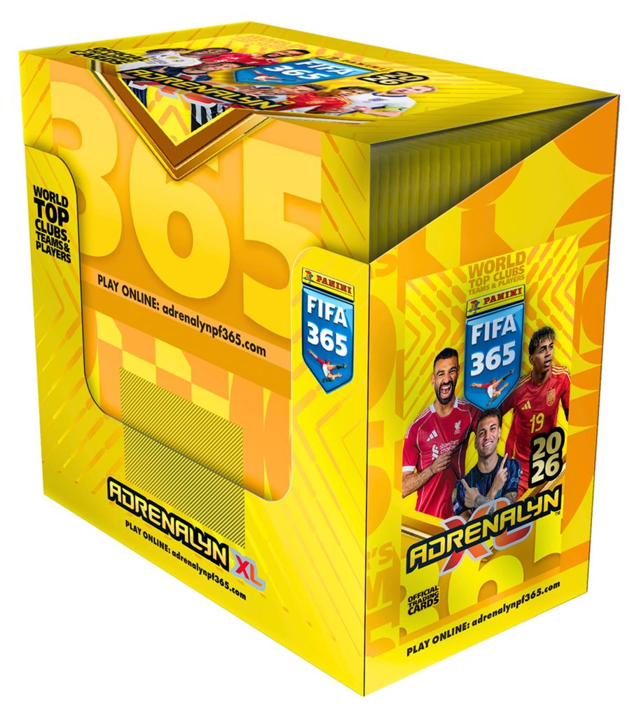 FIFA 365 2026 Adrenalyn XL Football Cards – Box of 50 Obrázok produktu 