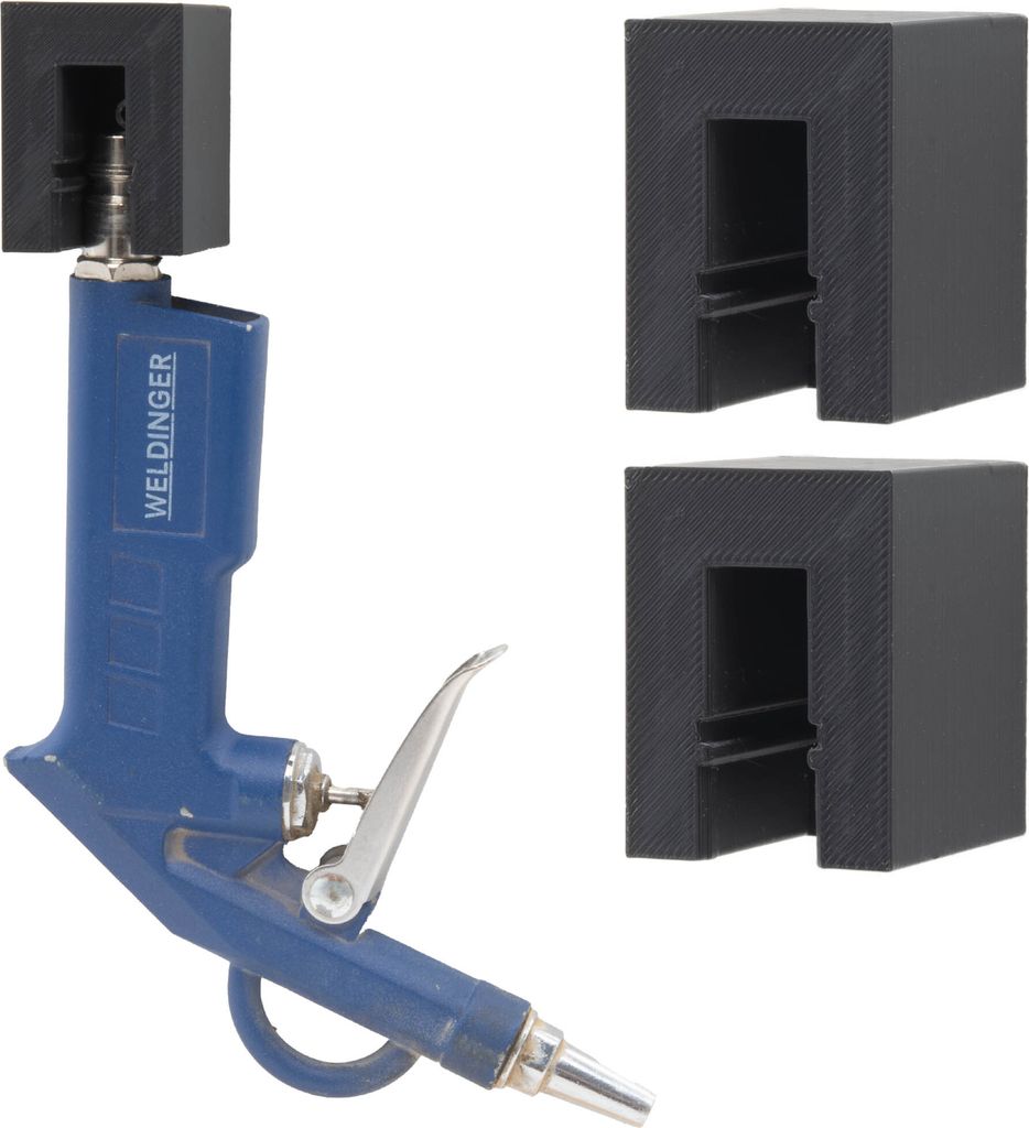 2x Wandhalter für Druckluft Zubehör Pneumatik Kupplung Geräte Halter Wandhalterung
