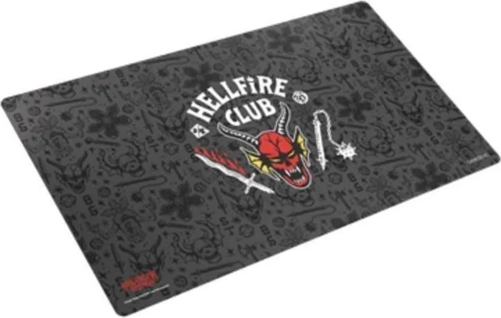 Tapis de jeu Stranger Things Hellfire Club Prime pour cartes TCG