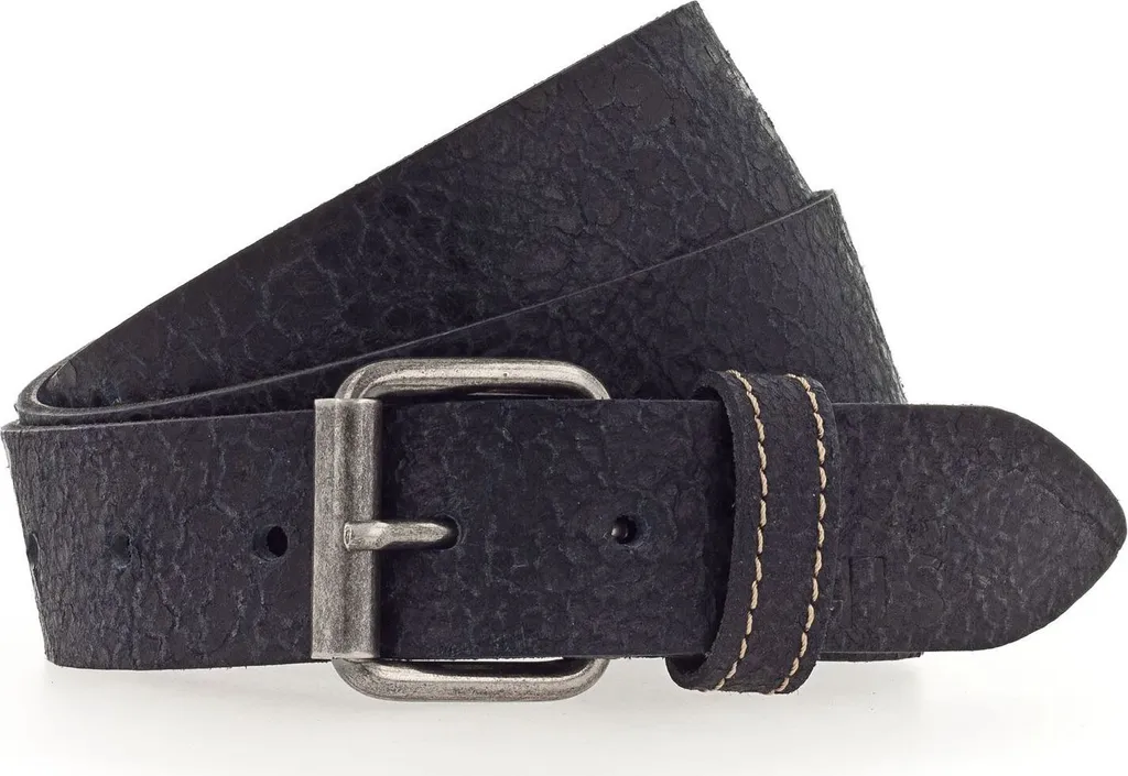 H.I.S Pelle cintura 35mm Leather Belt W115 Black nero