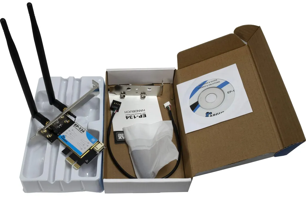 Carte réseau Wi-Fi 6双频 Inter-Tech EP-134 Bluetooth double antenne - 4