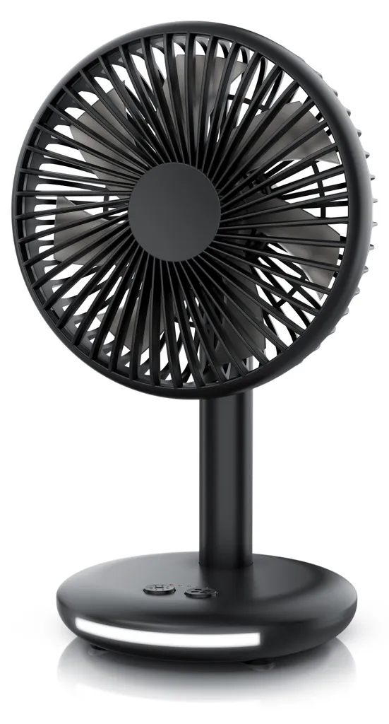 Petit Ventilateur de Bureau Portable USB Silencieux et Orientable à 45°