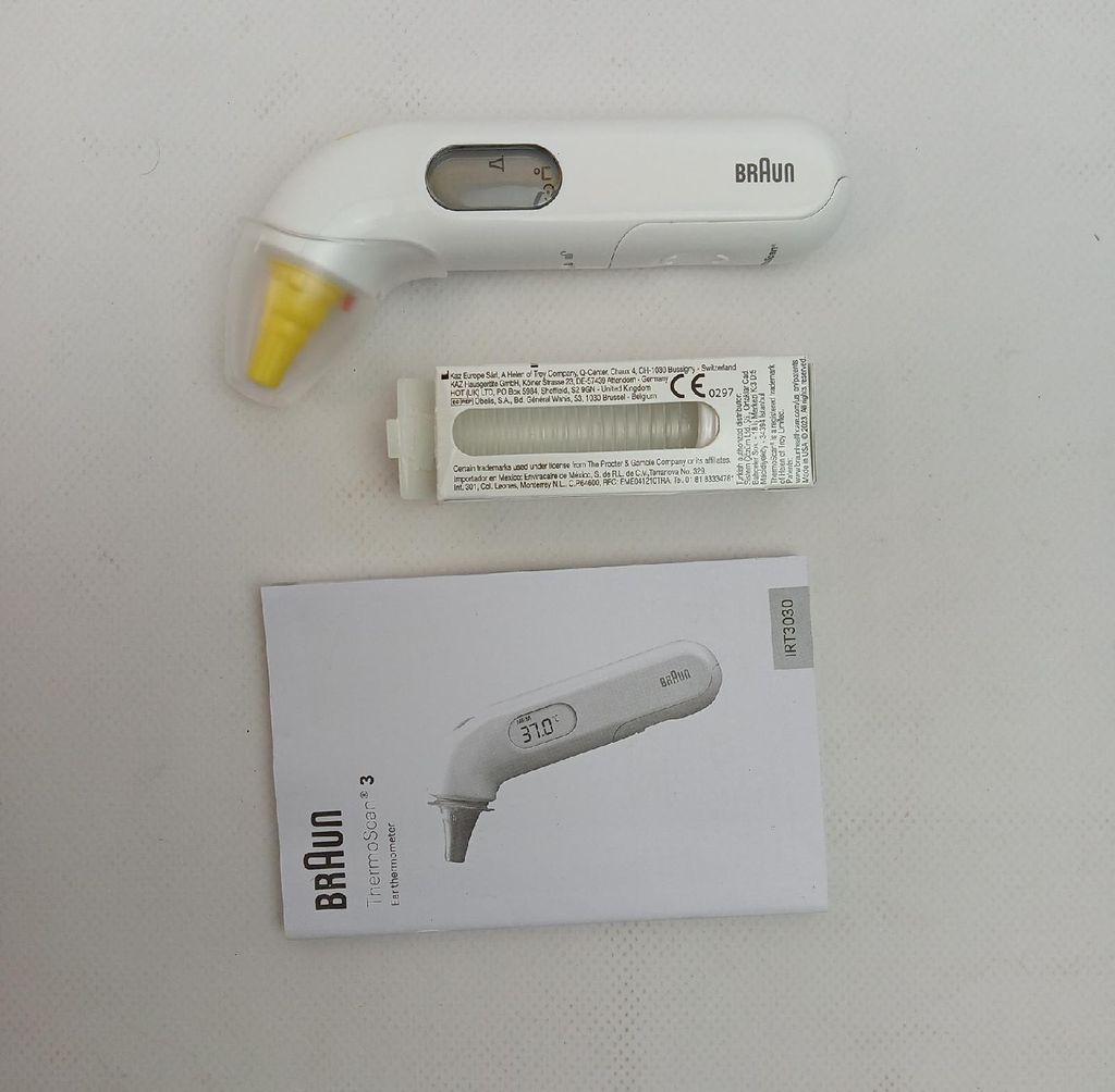 Braun ThermoScan 3 Contact White Ear Zdjęcie produktu 50