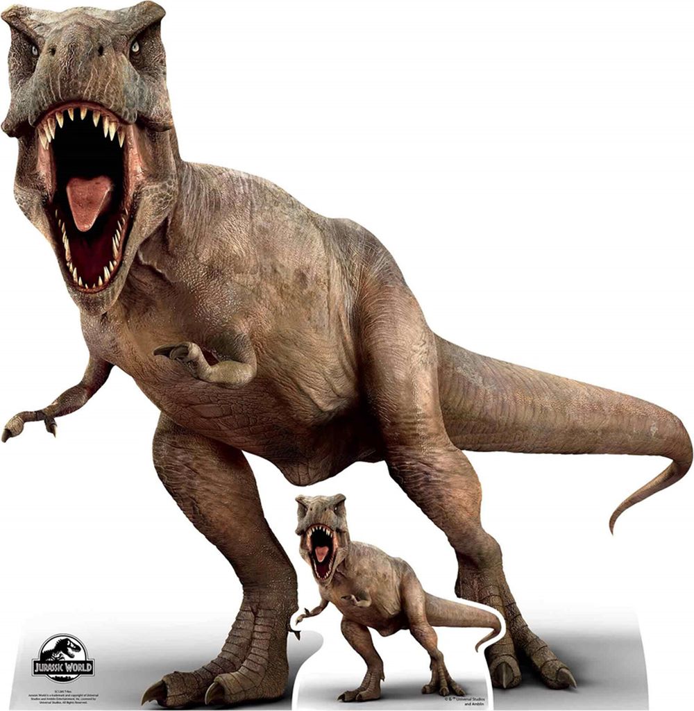 Jurassic World Pappaufsteller T-Rex Tyrannosaurus Rex