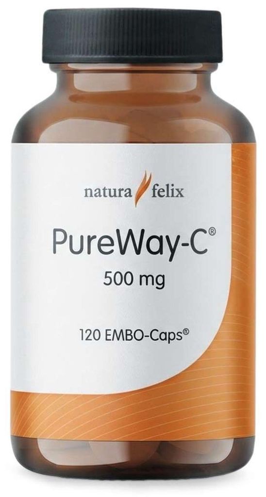 Natura Felix PureWay-C, 500mg ,120 EMBO-CAPS® Produktbild 