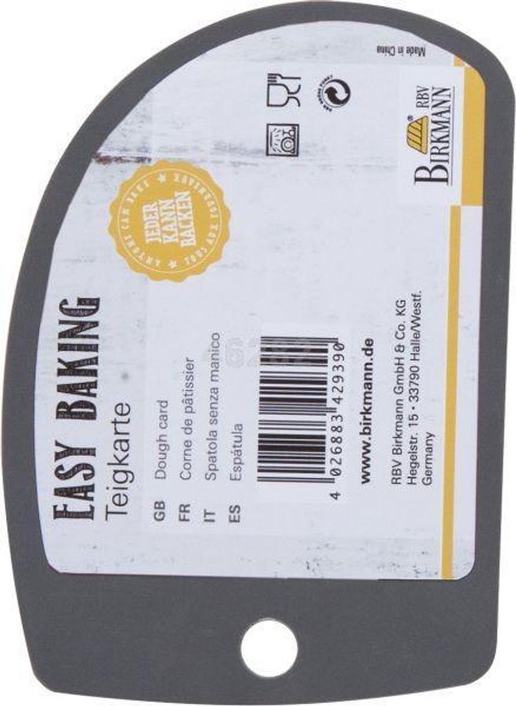 BIRKMANN EASY BAKING Moules pour fonds de fruits, set de 6 moules à