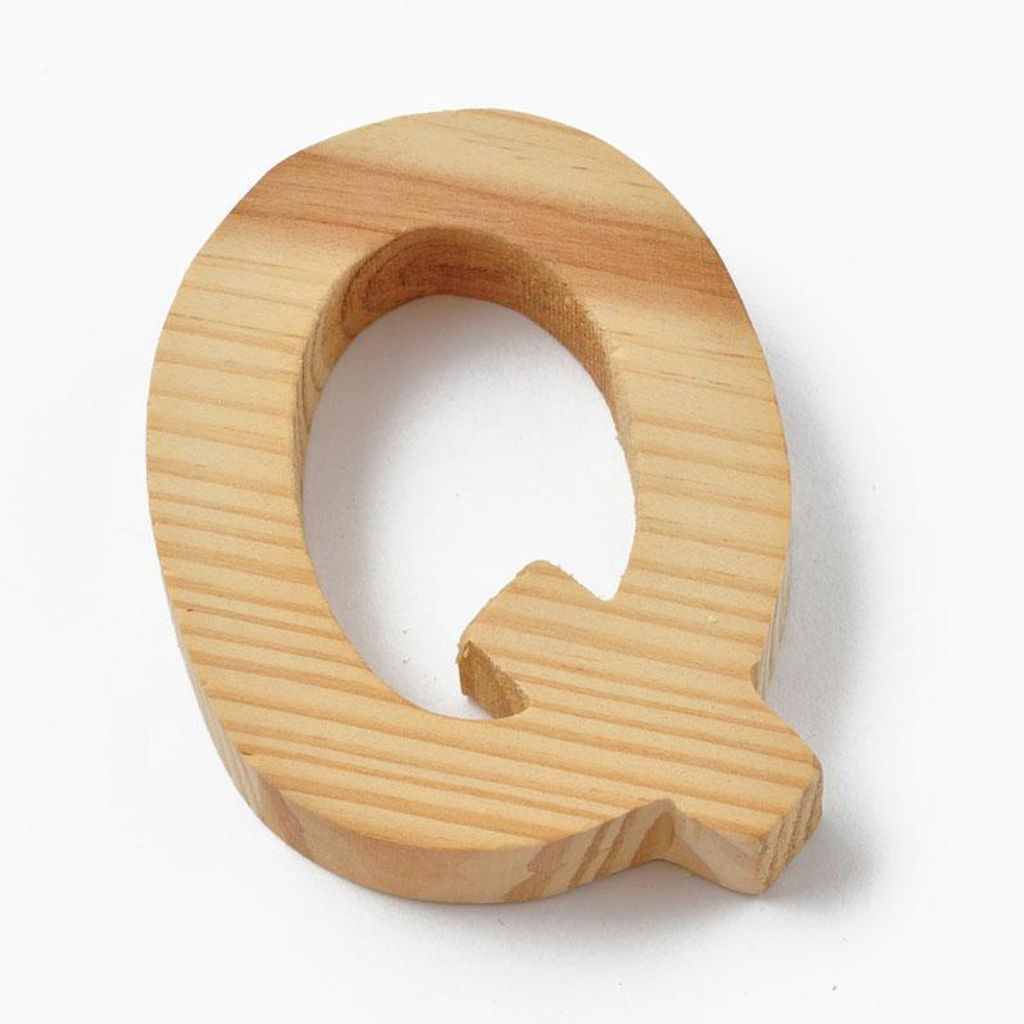 Rico Design Bastel-Buchstabe, 8 cm, für individuelle Gestaltung und Dekorationen