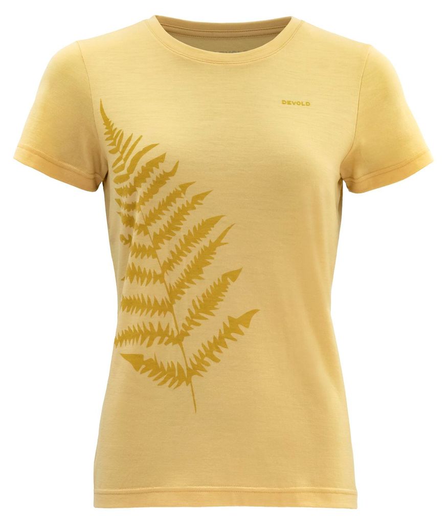 DEVOLD BREGNE MERINO 150 Damen T-Shirt - HONEY HONEY XL