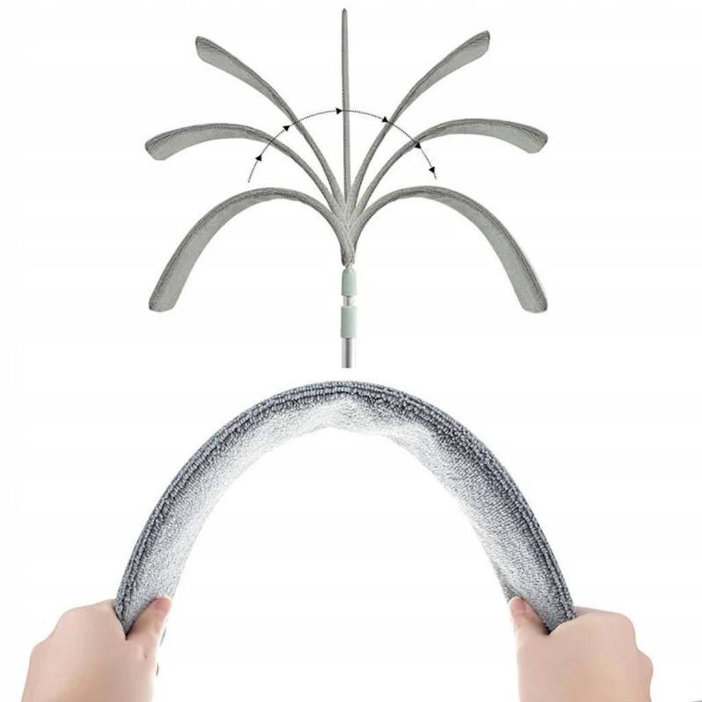 Ruhhy 18917 Antistatische telescopische stofdoek 2-in-1, Productafbeelding 