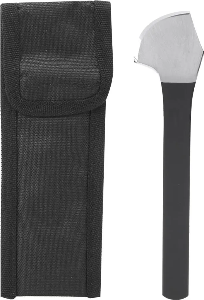 Affilacoltelli in pelle, coltello artigianale in acciaio ad alto tenore di manganese, nero