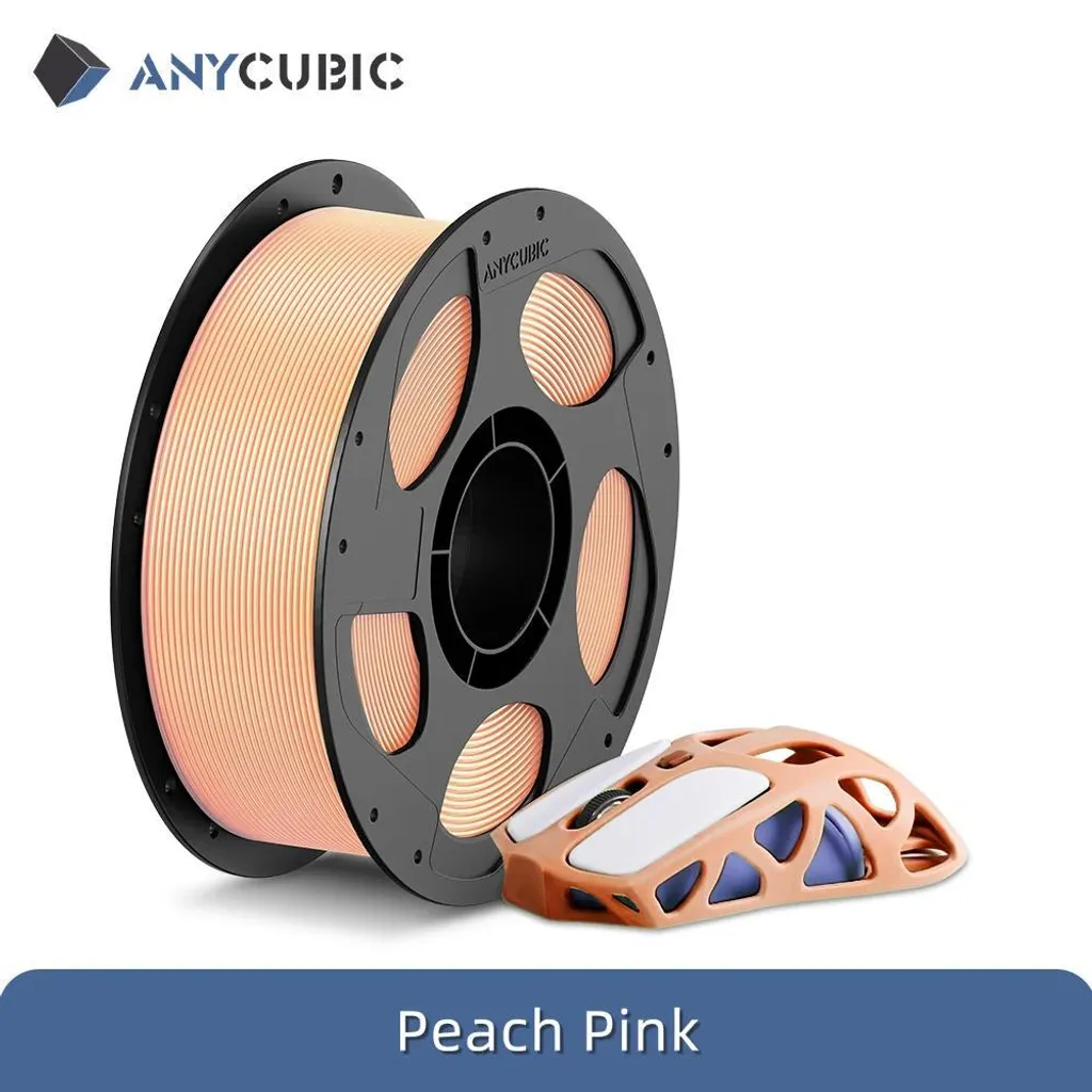 Pack 10 kg de filament PLA 1,75 mm rose pêche haut de gamme pour FDM