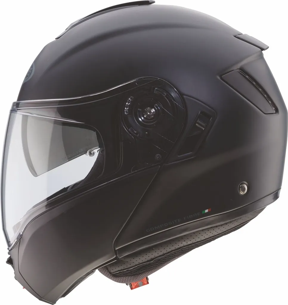 Casque Caberg Levo Matt Black XS : écran large et confort premium
