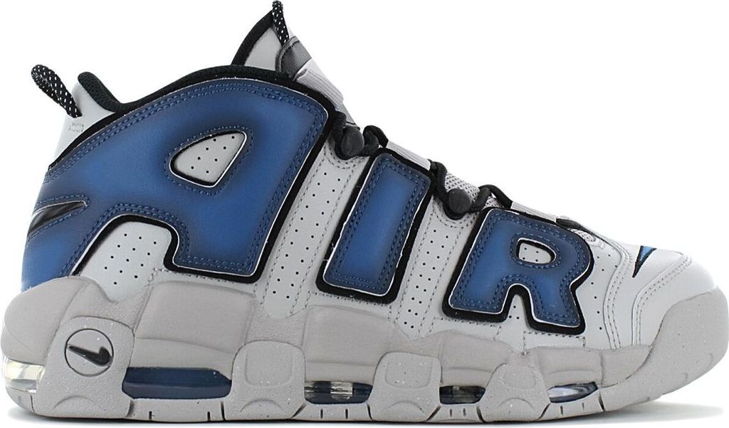 Nike Air More Uptempo 96 - Herren Sneakers Basketball Schuhe Leder Grau FD5573-001 , Größe: EU 47.5 US 13