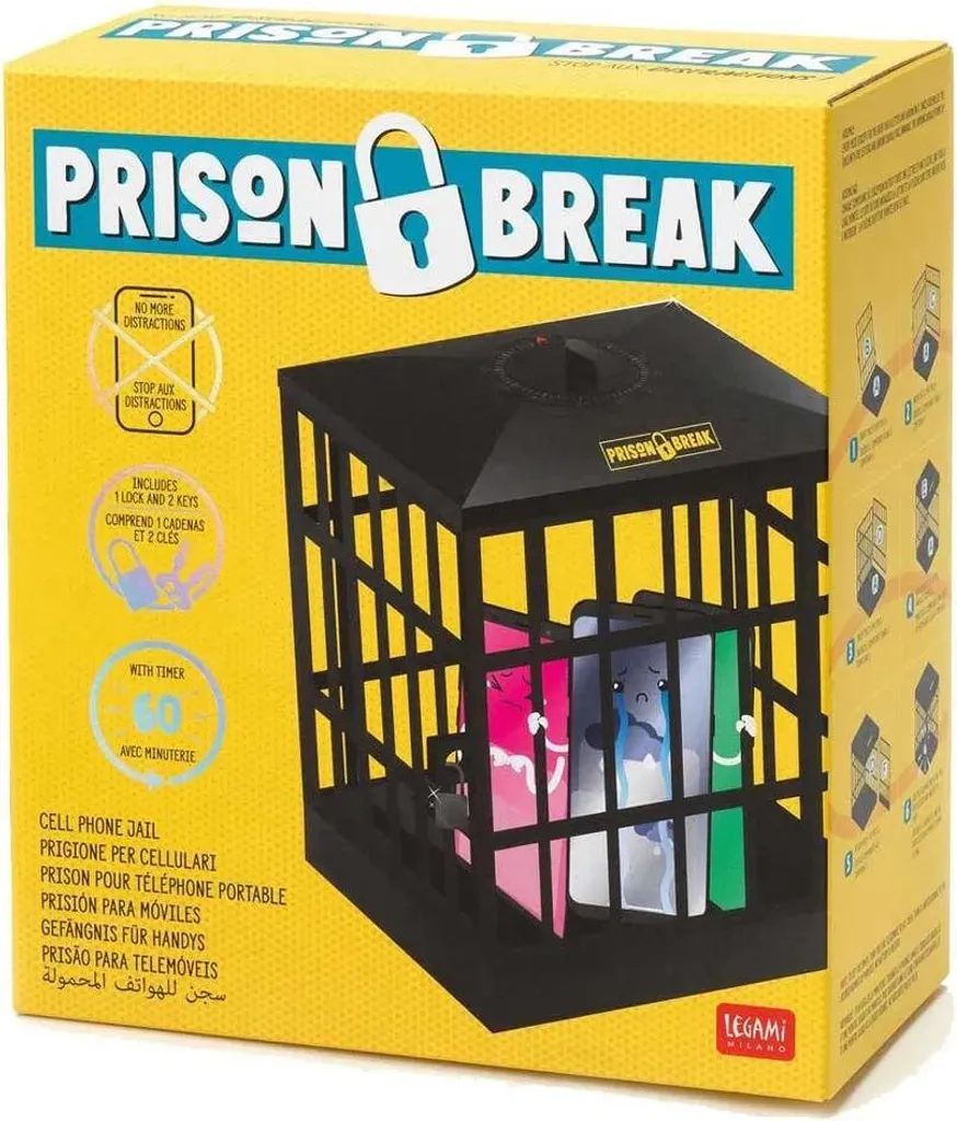 Prison pour Téléphone Portable : Solution pour Révisions et Repas