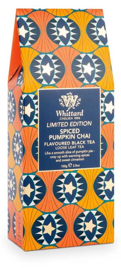 Schwarzer Tee Whittard of Chelsea Spiced Pumpkin Chai, 100 Obrázok produktu 