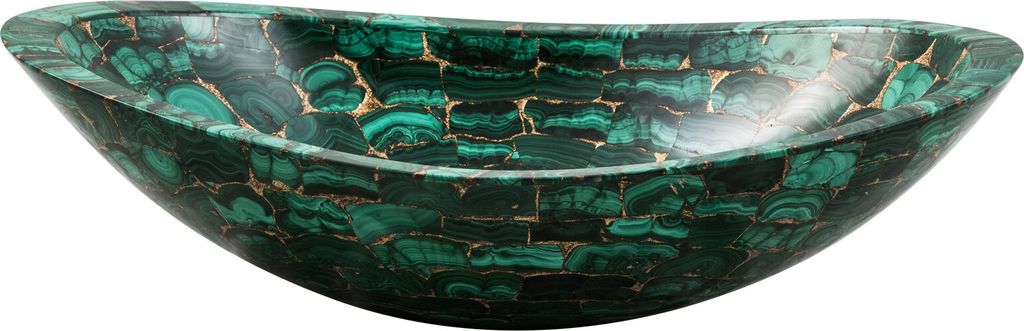 Malachit Waschbecken 56 x 37 x 15
