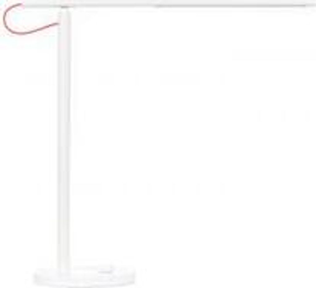 A white desk lamp is shown against a white background.