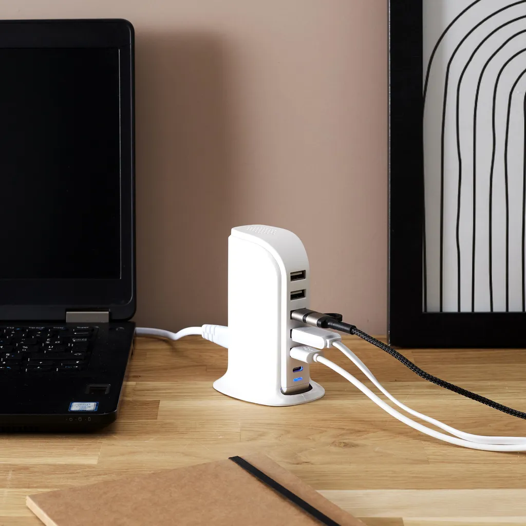 Station Hub USB Multiport 5 ports et Type C - Extension Rapide Universelle