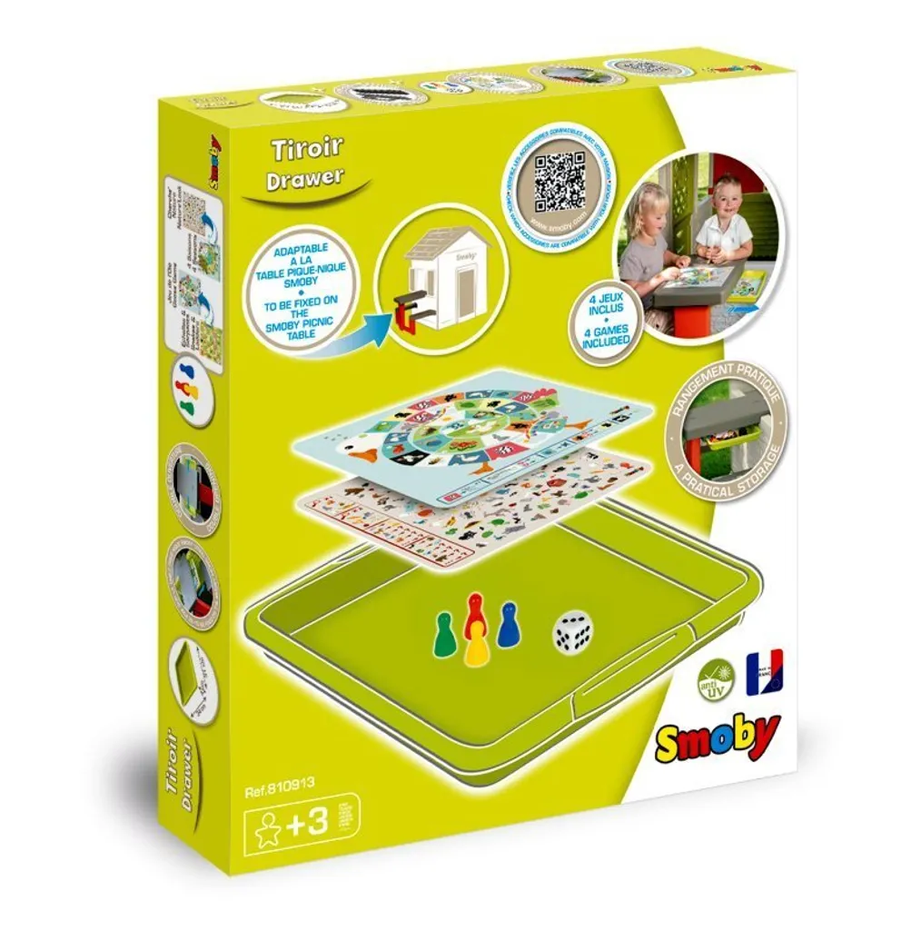 Fini le Désordre ! Tiroir Smoby pour Ranger les Jeux de votre Maisonnette