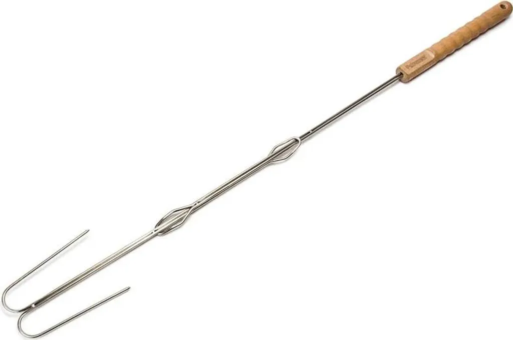 Petromax Brochettes de Camping - Double Pointe en Acier Inoxydable x2