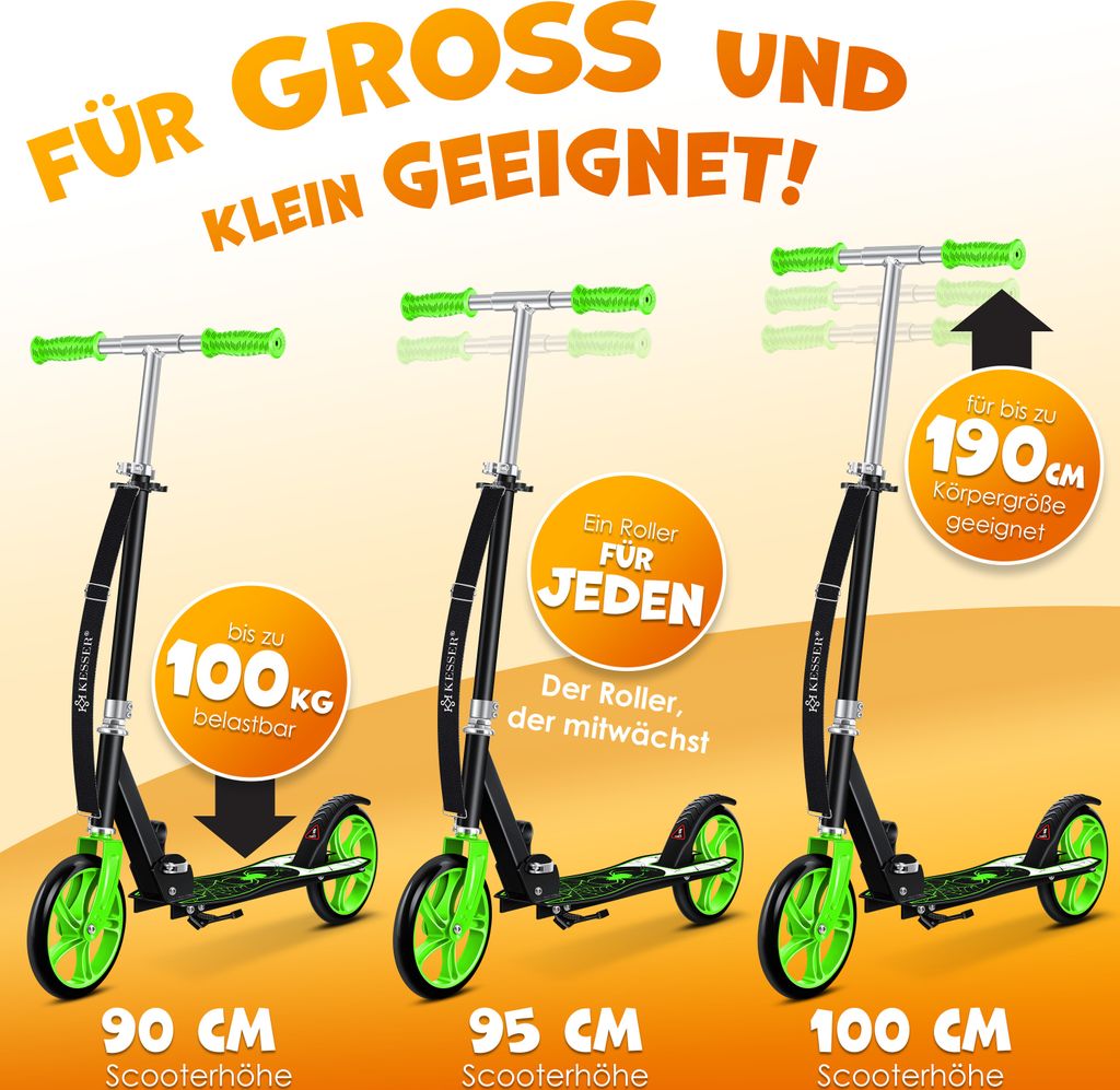 KESSER® Scooter Roller Kinderroller Cityroller Tretroller Produktbild 4