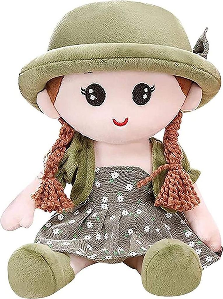Baby-Mädchen-Stoffpuppe, weich gefülltes Plüschtier, niedliche Prinzessin, Ragdoll, Kinderzimmer-Dekoration