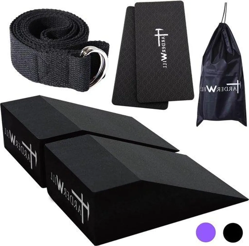 Coussins de protection genoux et bloc yoga contre les douleurs articulaires