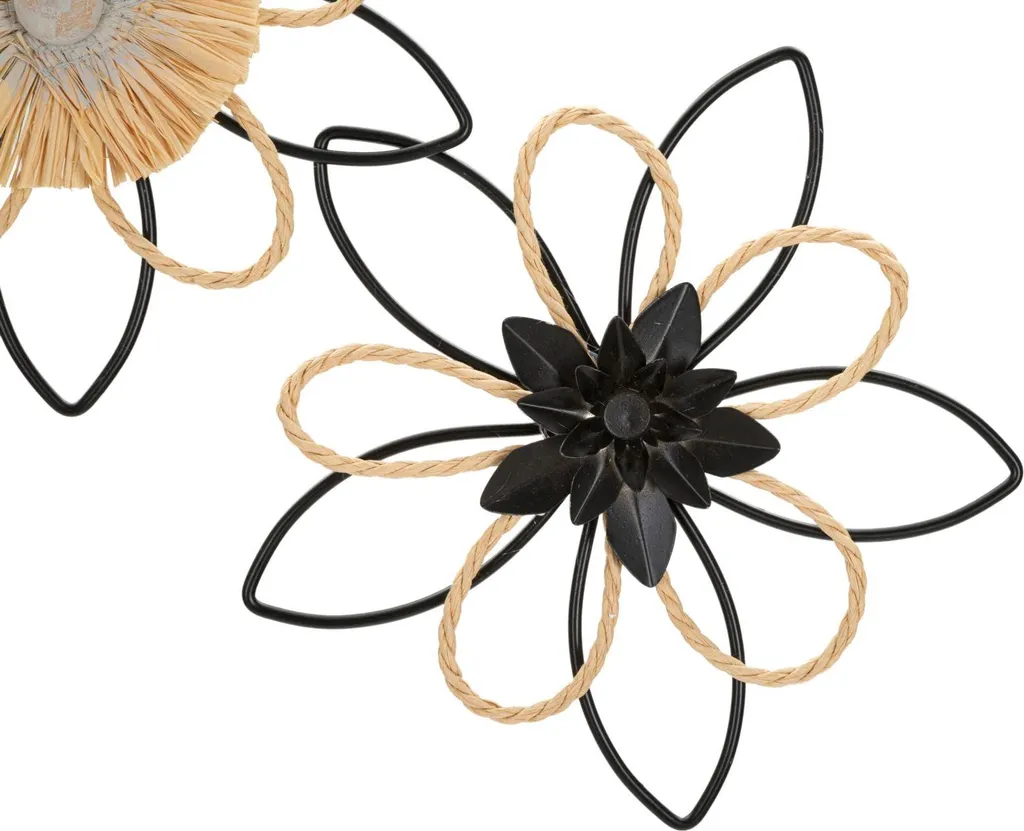 Objet Déco Mural Salon Flow Mauro Ferretti 60x4x35 cm Style Industriel - 3