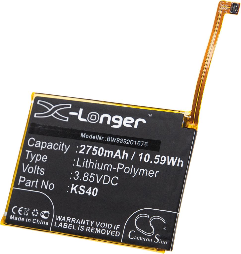 vhbw Akku kompatibel mit Motorola Moto E6 Play, XT2029-1 Handy Smartphone Telefon (2750 mAh, 3,85 V, Li-Polymer)