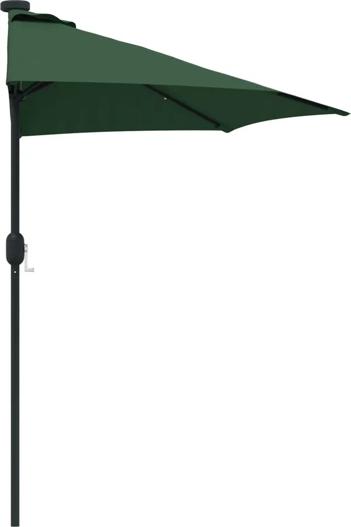 vidaXL Ombrellone da Giardino Verde 294x150cm | Arredo Esterno Robusto - 5