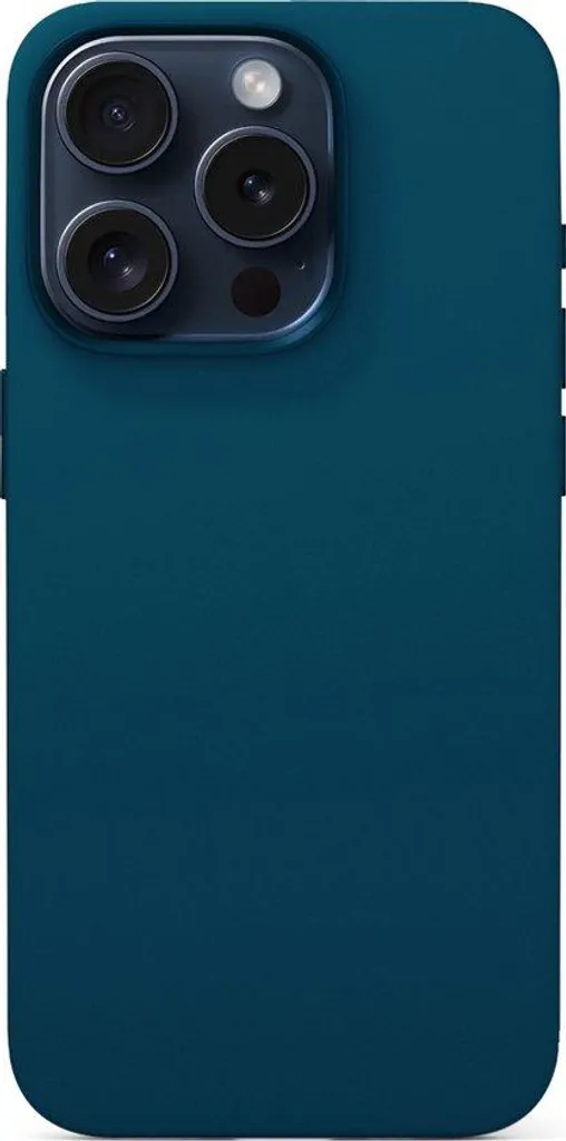 Coque MagSafe iPhone 16 Epico Mag+ Bleue pour charge sans fil rapide
