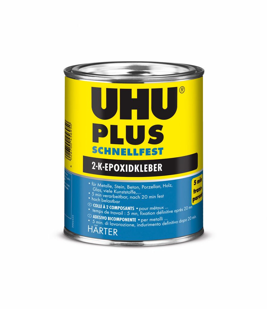 UHU plus schnellfest Binder 885g 3 Stk