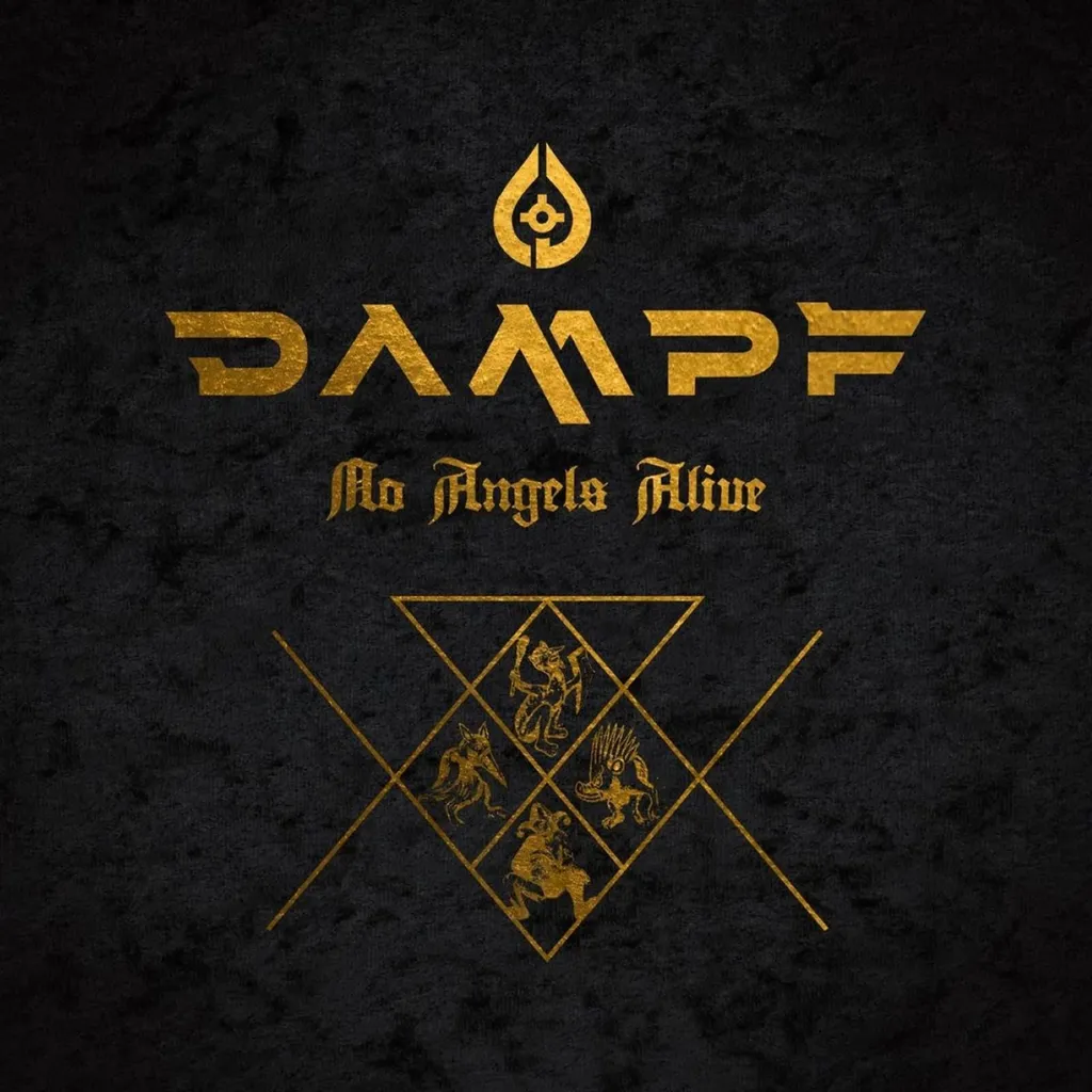Dampf No Angels Alive Vinyle Noir et Doré Éclaboussé Édition Collector