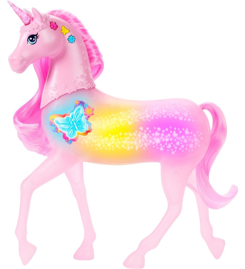 Licorne jouet avec lumières et sons, 20 fonctions, 30 cm Image du produit 