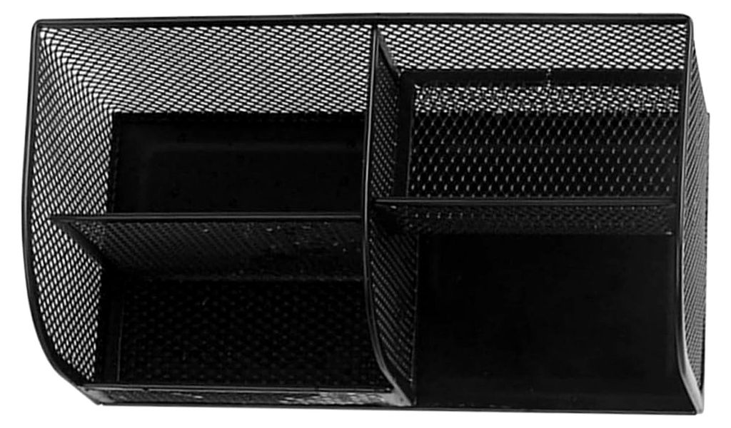 Metallischer Schreibtisch Organizer Praktischer Stiftehalter aus Eisen Haushalts- und Büroaccessoire zur Aufbewahrung von Schrein und Kleinteilen
