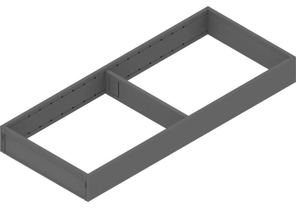 Blum Ambia-Line Schubkastenrahmen breit - 472x200x50mm, Stahl oriongrau matt