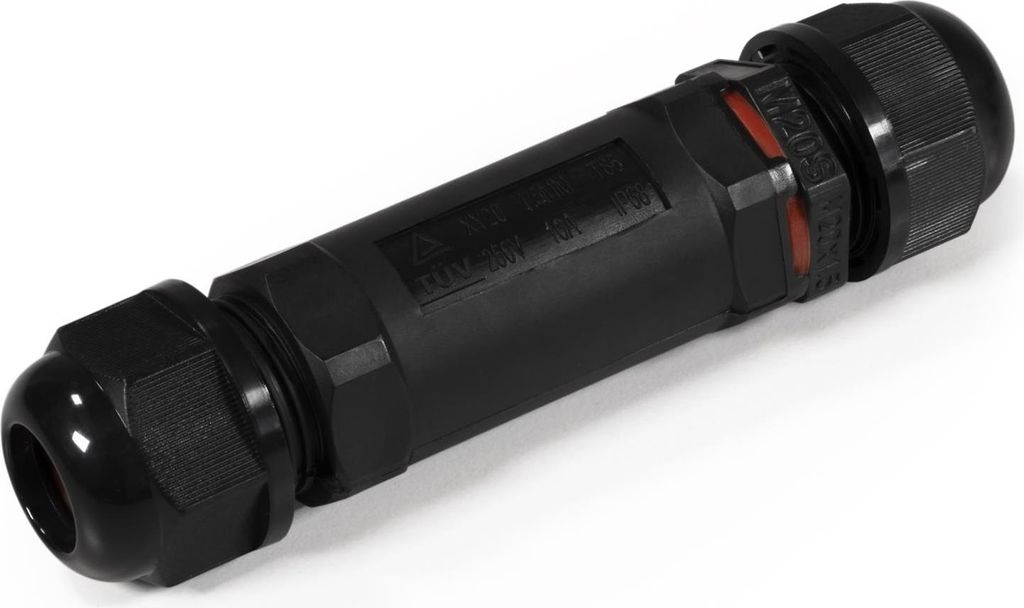 Kabelverbinder McPower, LxØ 107x27mm, IP68 - wasserdicht, Produktbild 