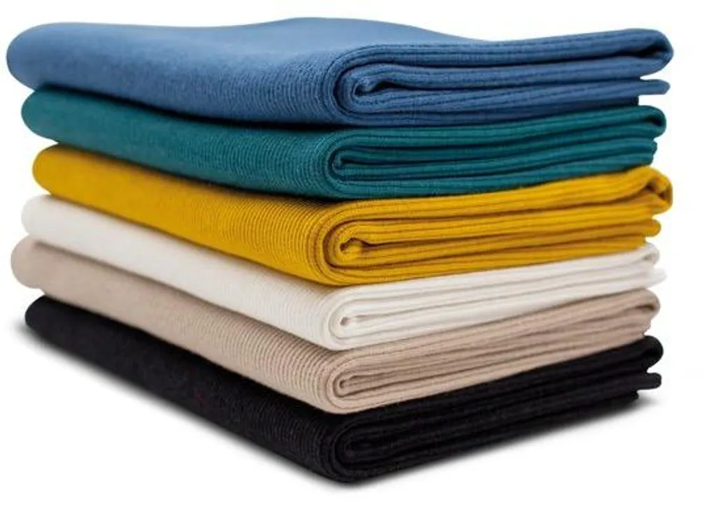 Bande Velcro Douceur Coton avec Élasthanne et Design Côtelé en Lot de 5