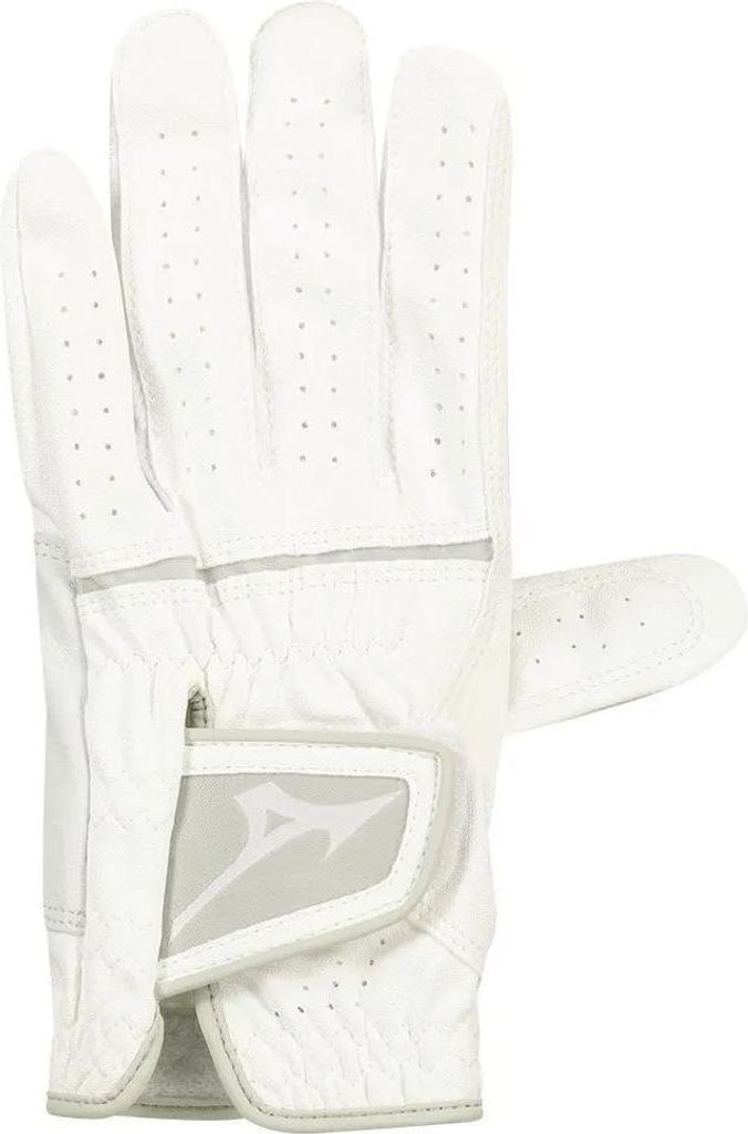 Mizuno Golf Comp Frauen Linkshand Golfhandschuh Weiß ML Damen Weiß ML