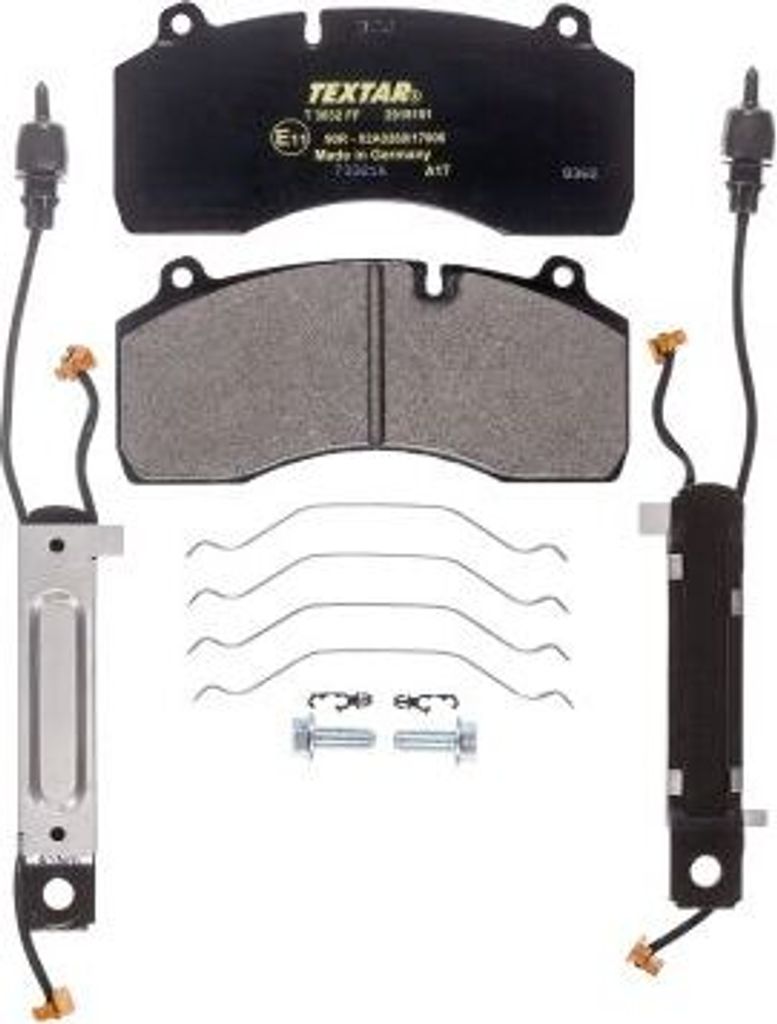 TEXTAR Bremsbeläge Satz für VOLVO FL II 2918101