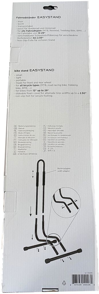 stojan kola EASYSTAND pro 12-29" černý original balený Obrázek produktu 9