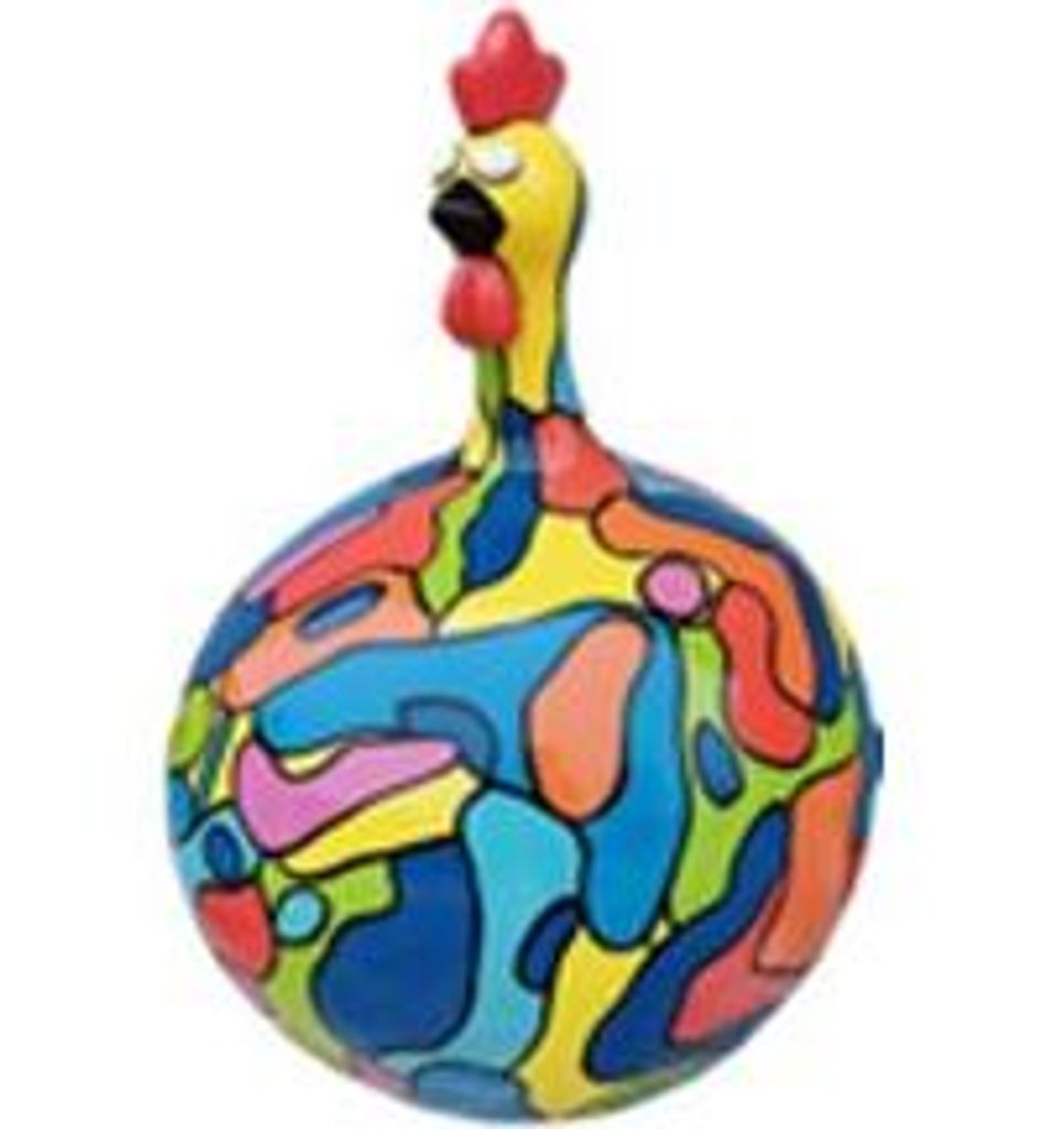 Abstrakte Kunst Figur Statue Garten dekoration design Statuen Figuren Huhn Deko
