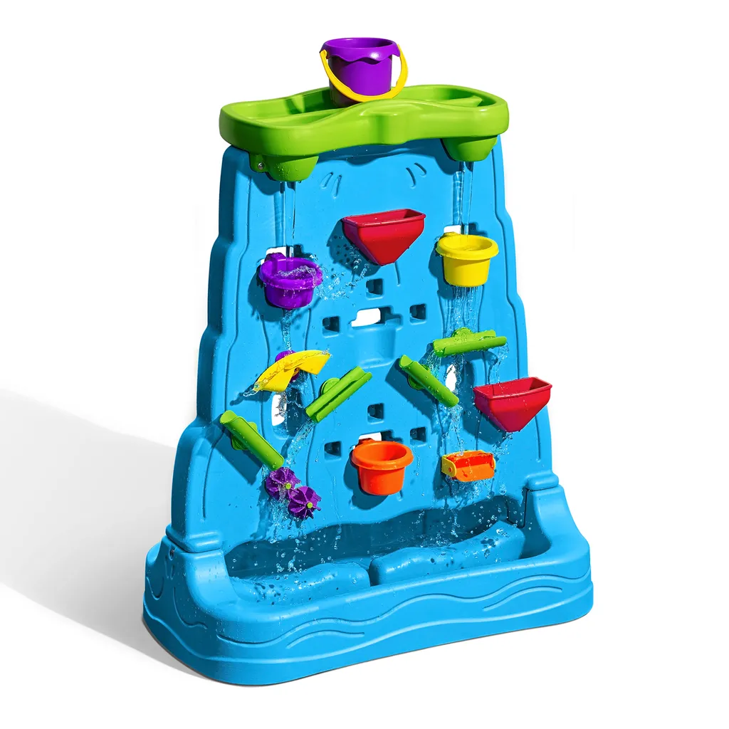 Mur d'eau Step2 Little Explorer avec 13 accessoires et parcours modulable - 2