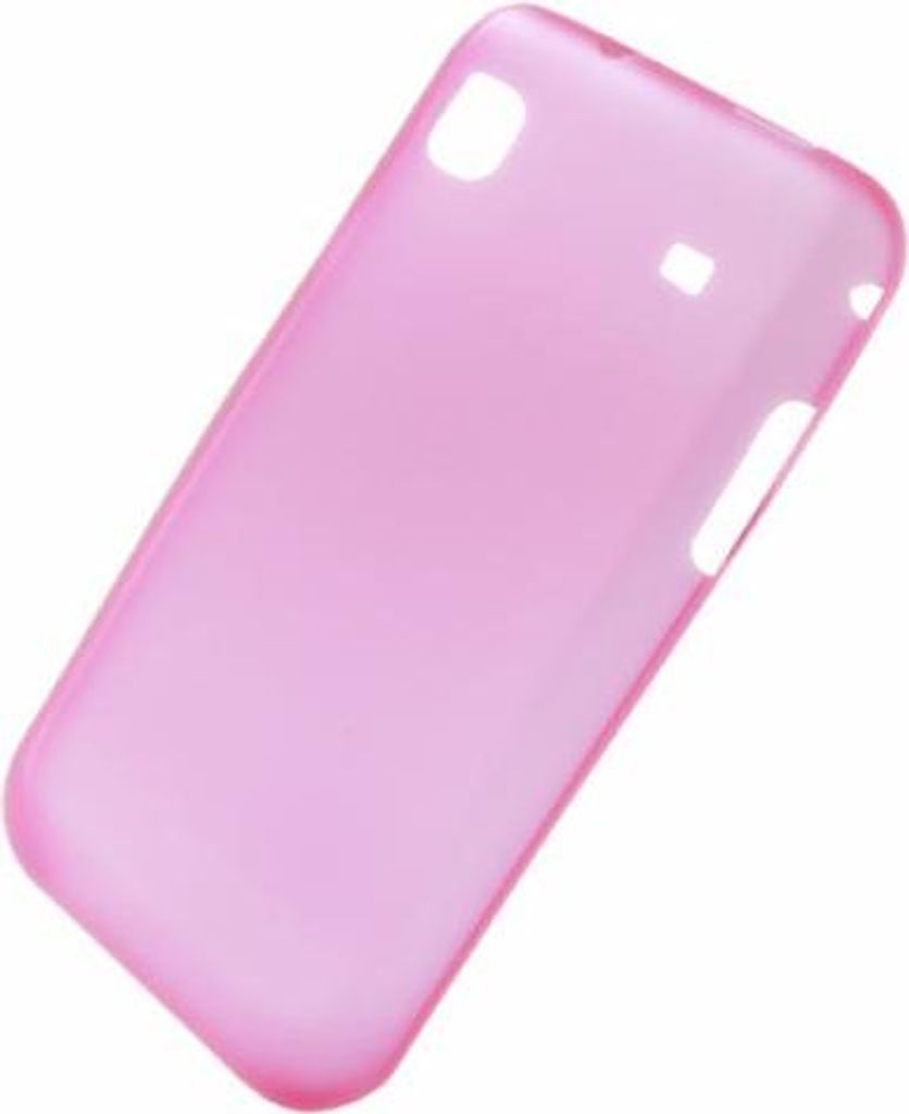 Ultradünne Frostcover Case für Samsung Galaxy i9000 Galaxy S, i9001 Galaxy S Plus, rosa