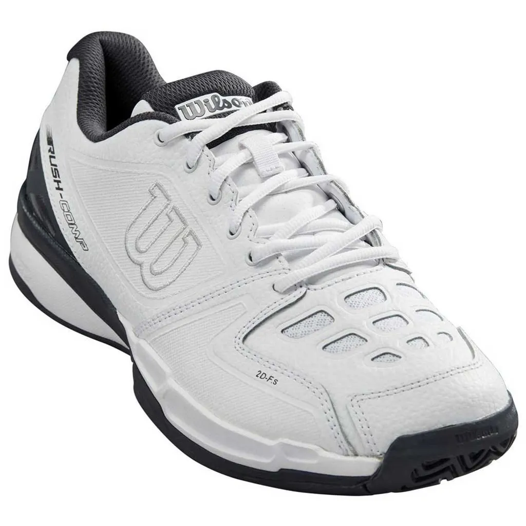 Wilson Rush Comp Leder WRS324580 avec Semelle Duralast Haute Résistance