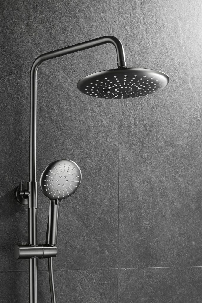 WEBO EUPHORIA Duschset Komplett | Regendusche & Handbrause Produktbild 